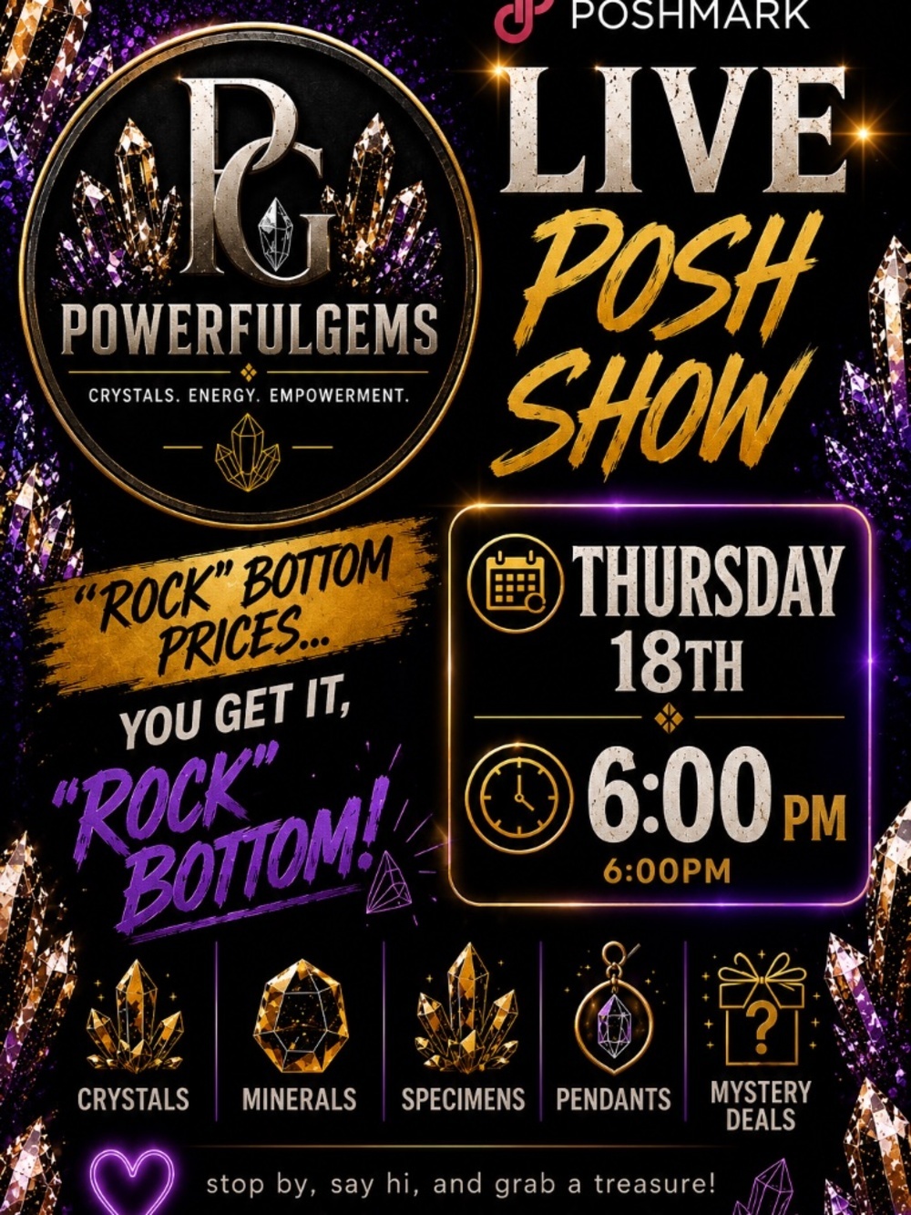 PowerfulGems Live Posh Show